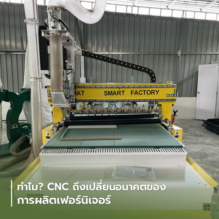 ทำไม? CNC ถึงเปลี่ยนอนาคตของ  การผลิตเฟอร์นิเจอร์